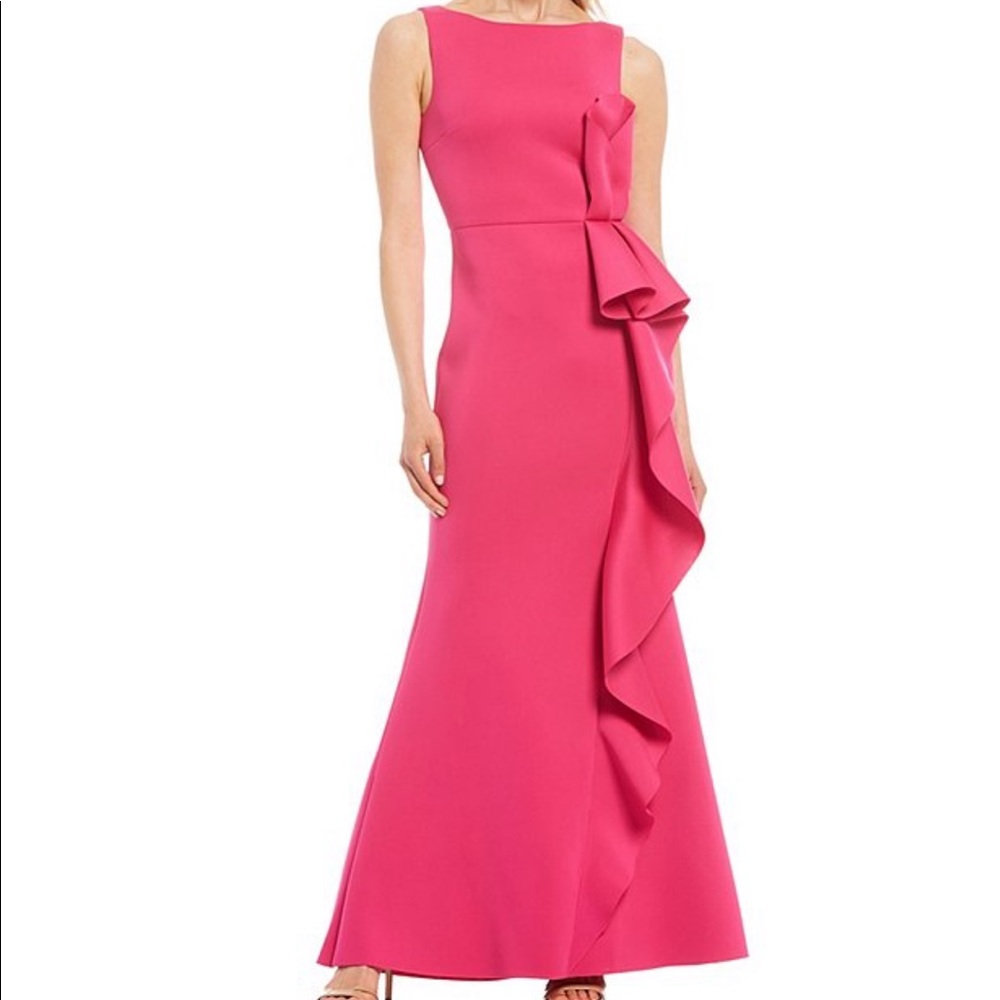 Eliza J Crepe Gown